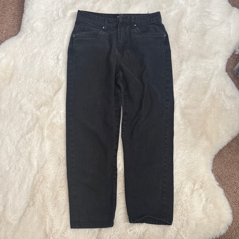 Cotton On Black Mom Jeans